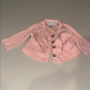 Nicole Miller Light Pink Ruffle Blazer